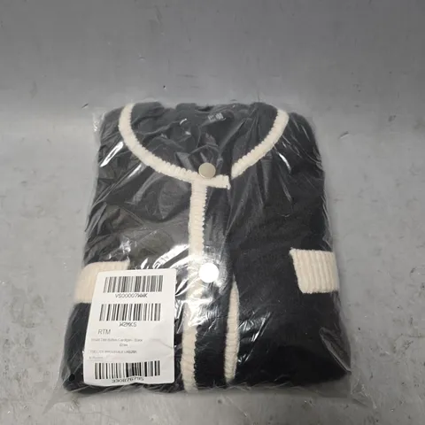 VERO MODA TRIM BUTTON CARDIGAN - SIZE 42/44