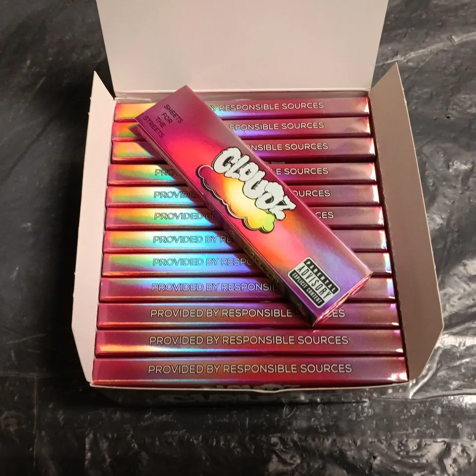 CLOUDZ PINK PAPER KING SIZE RIZZLA MULTI-PACK - APPROXIMATELY 26 PACKS