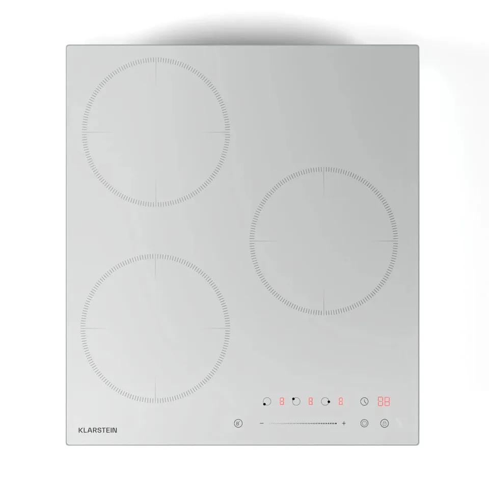 DELICATESSA 45CM 3 RING INDUCTION HOB WHITE