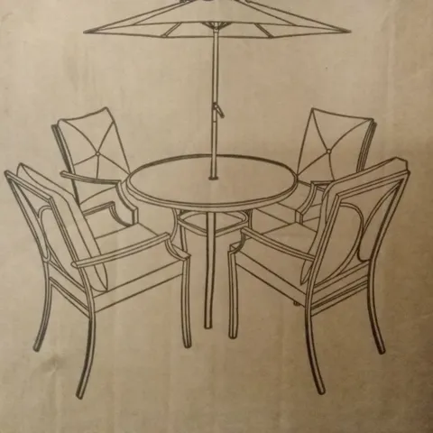 BOXED SEVILLE OUTDOOR GARDEN TABLE // TABLE ONLY (1 BOX)