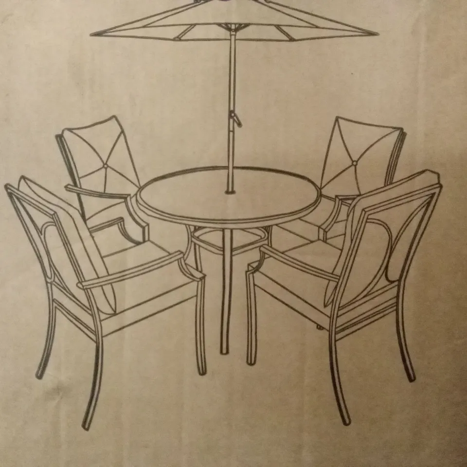 BOXED SEVILLE OUTDOOR GARDEN TABLE // TABLE ONLY (1 BOX)