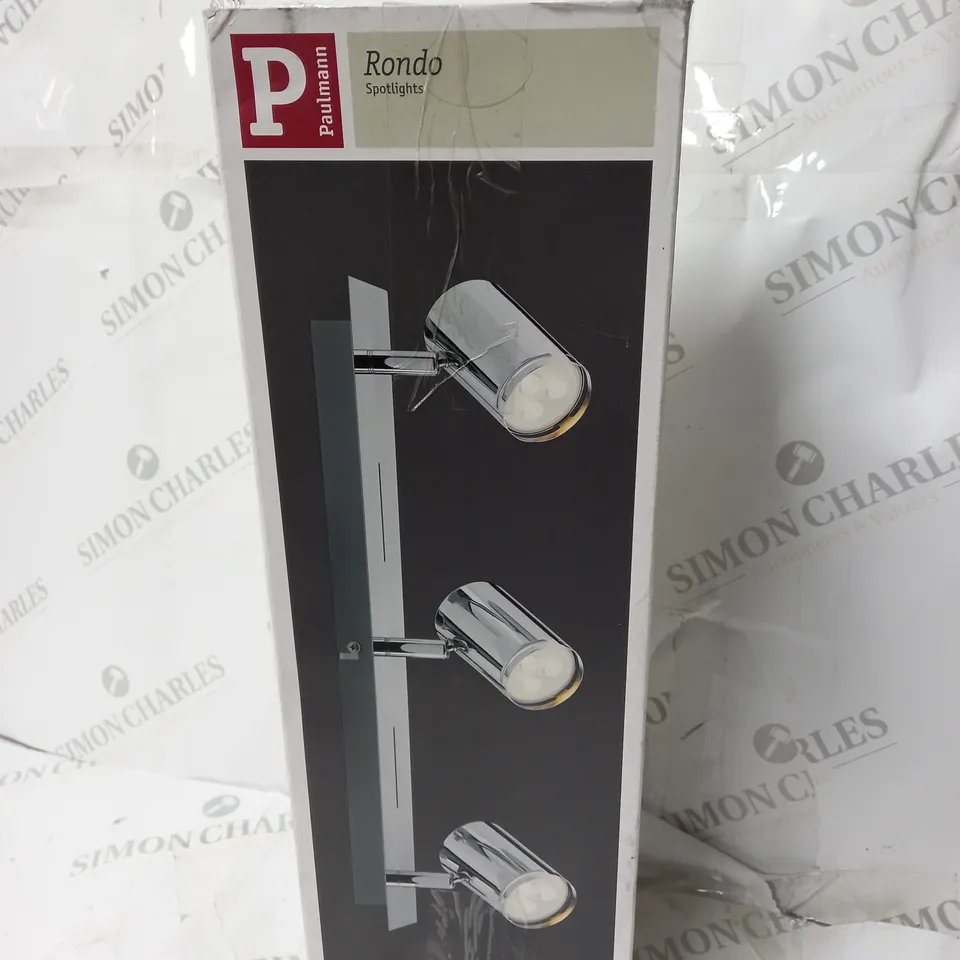 PAULMANN RONDO 3 LIGHT CEILING SPOTLIGHT