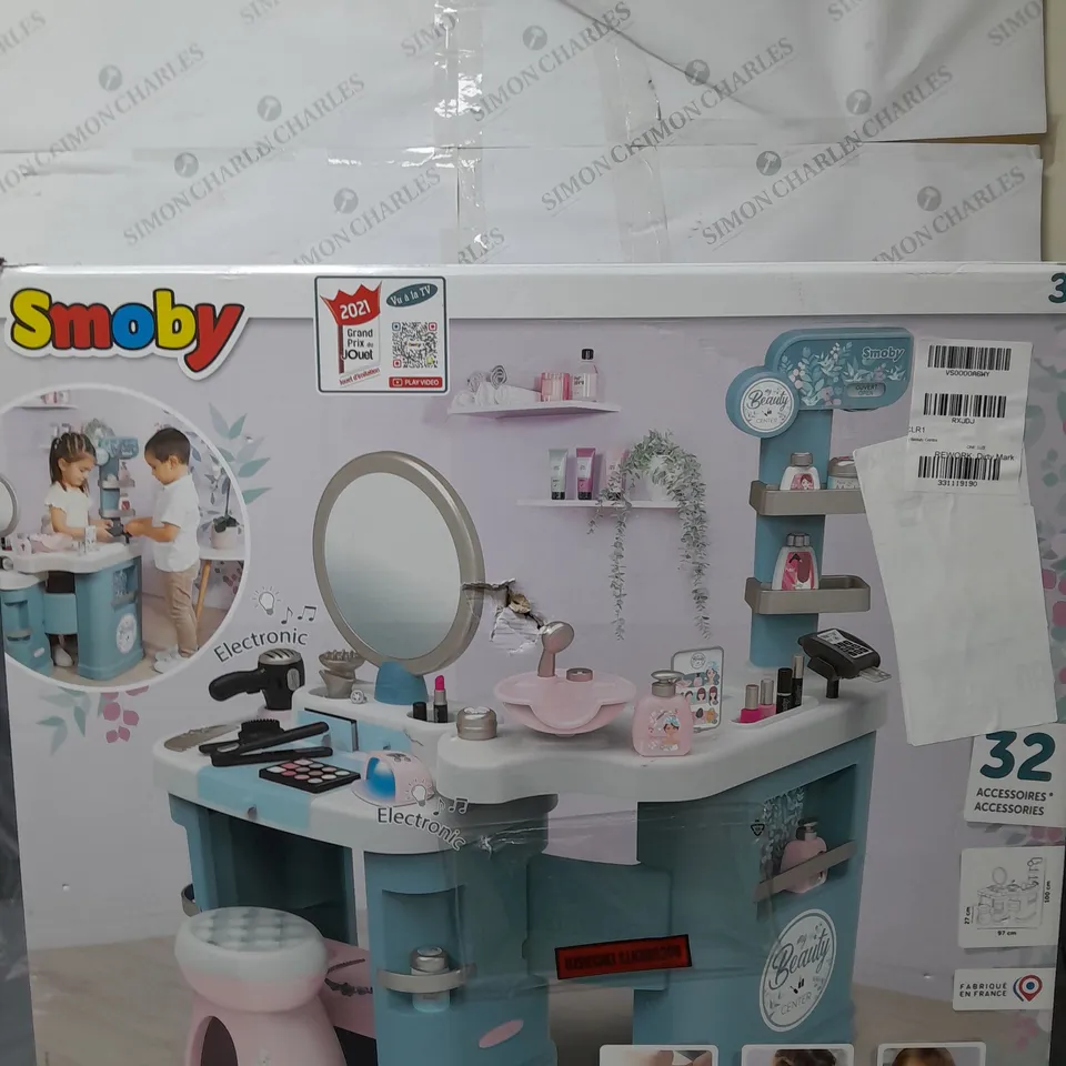 BOXED SMOBY MY BEAUTY CENTRE PLAY SET RRP £133.99