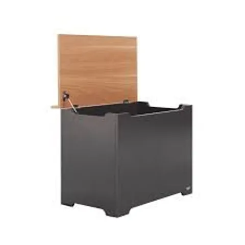 BOXED TUTTI BAMBINI RIO TOY BOX - SLATE GREY AND OAK (1 BOX)