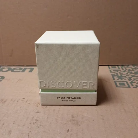 SEALED DISCOVER SWEET PISTACHIO 50ML EAU DE PARFUM