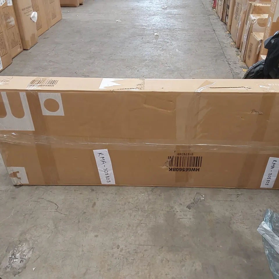 BOXED TV ENTERTAINMENT UNIT - BLACK (1 BOX)