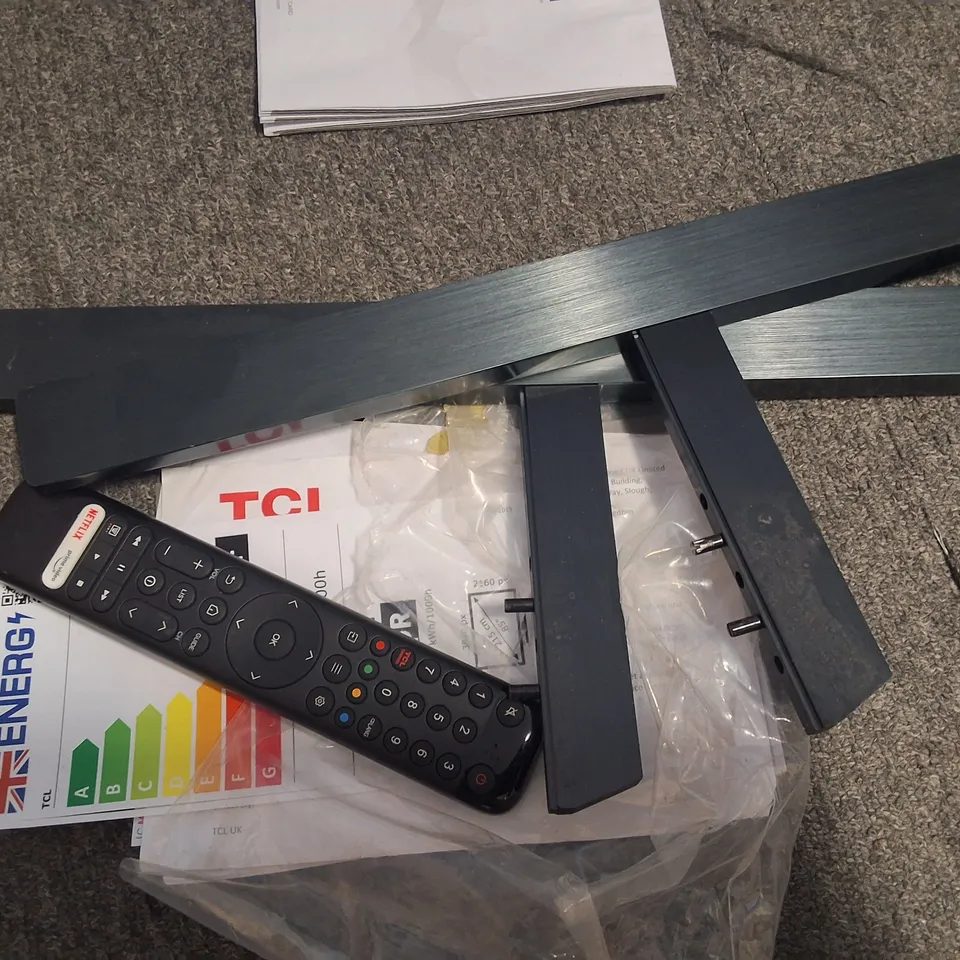 DAMAGED TCL 85" QD-MINI LED TV - 85C855KX7