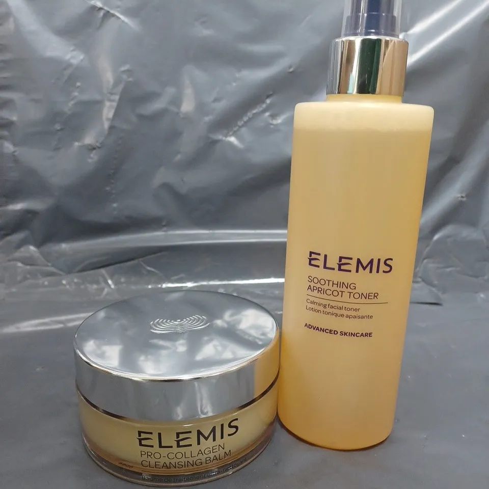 BOXED ELEMIS DUO TO INCLUDE PRO-COLLAGEN CLEANSING BALM (100g) & SOOTHING APRICOT TONER (200ml)