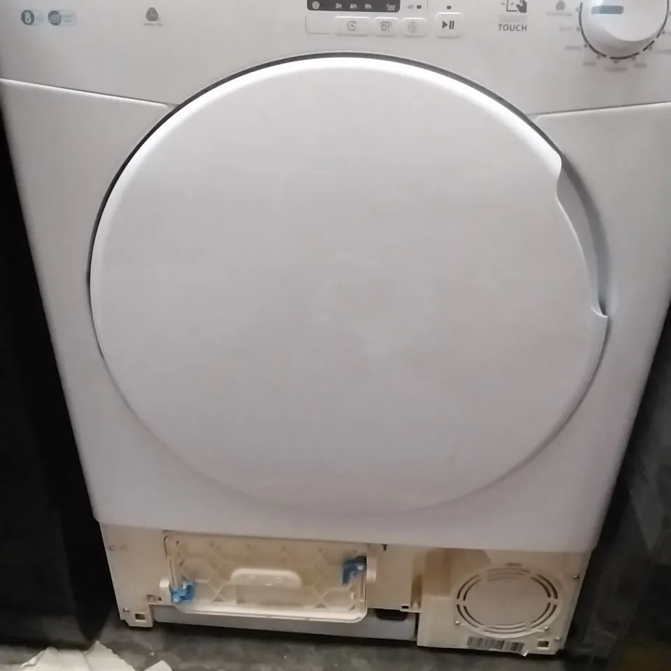 CANDY SMART 8KG CONDENSER TUMBLE DRYER - SENSOR DRY - WHITE CSEC8LF-80