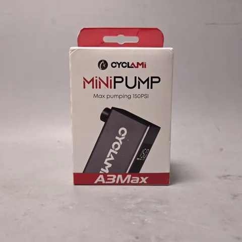BOXED CYCLEAMI MINI PUMP MAX PUMPING 150 PSI 