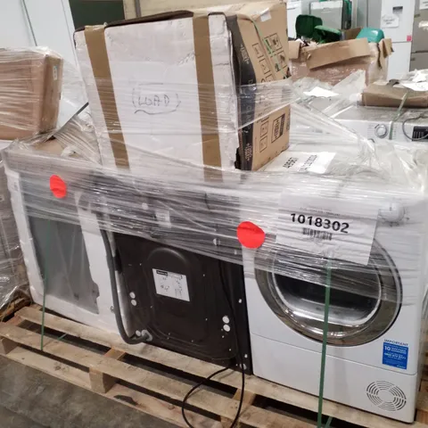 PALLET OF APPROXIMATELY 4 UNPROCESSED RAW RETURN WHITE GOODS TO INCLUDE