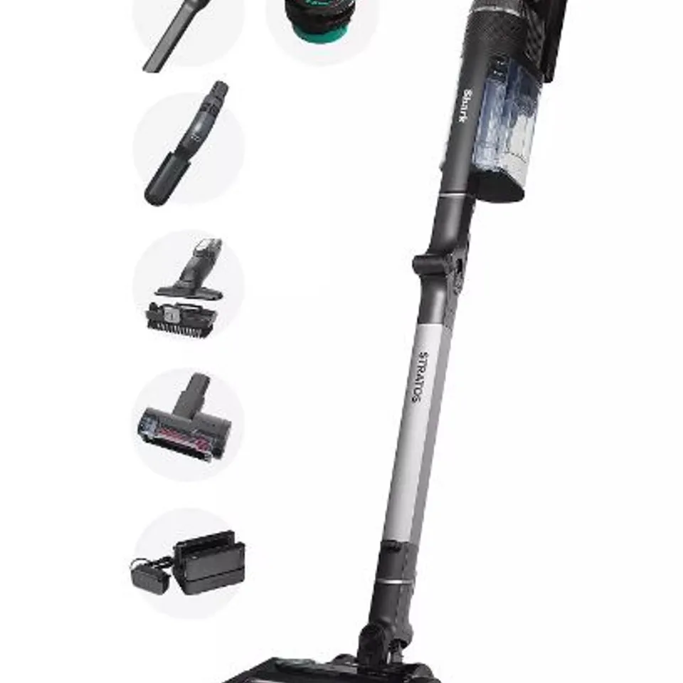 BOXED SHARK STRATOS CORDLESS STICK VACUUM WITH ANTI HAIR-WRAP - IZ420UKT