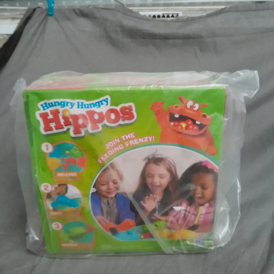 BOXED HASBRO ELEFUN & FRIENDS HUNGRY HIPPOS GAME RRP £24.99