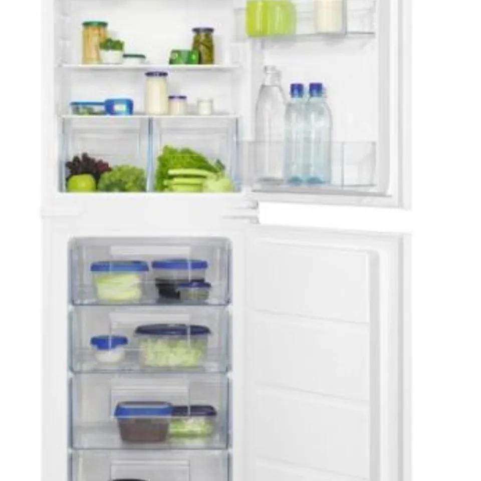 ZANUSSI INTEGRATED 50/50 FRIDGE FREEZER 267L Model ZNFN18FS5 RRP £542