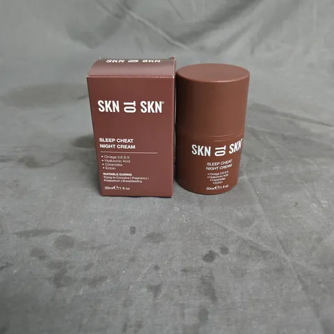 BOXED SKIN TO SKIN SLEEP CHEAT NIGHT CREAM 30ML