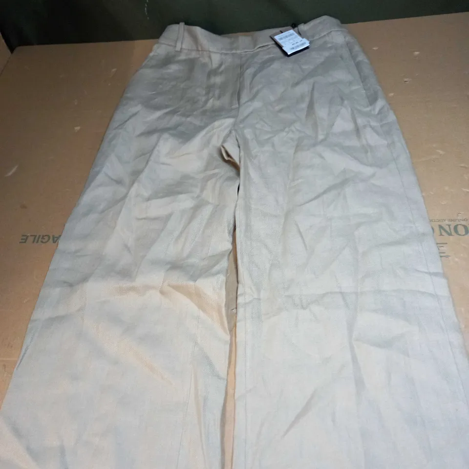 MASSIMO DUTTI WIDE LEG TROUSERS SIZE 10