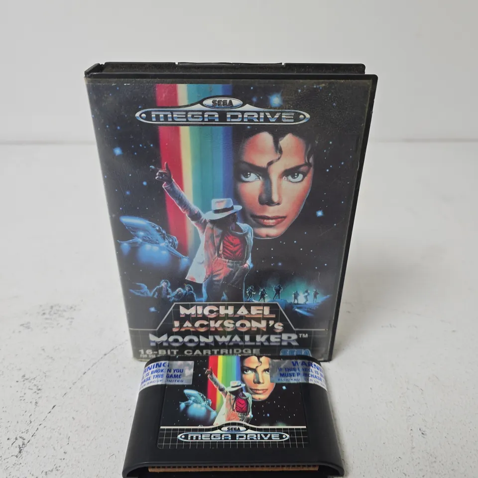 BOXED SEGA MEGA DRIVE – MICHAEL JACKSON'S MOONWALKER