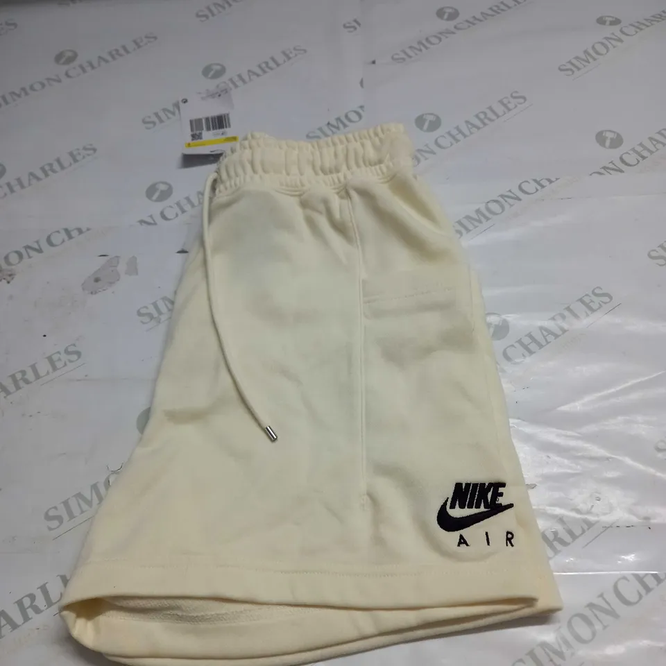 WOMENS NIKE AIR FLEECE SHORTS SIZE S