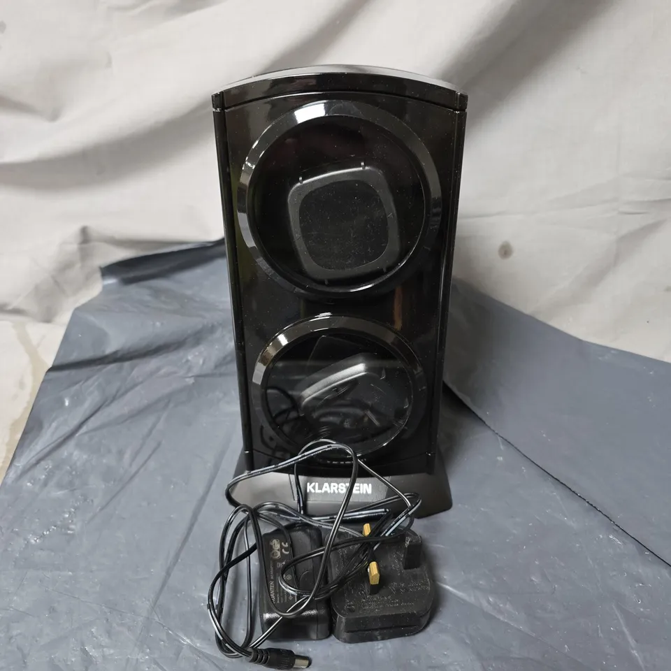 KLARSTEIN ST GALLEN PREMIUM AUTOMATIC WATCH WINDER BLACK UNBOXED