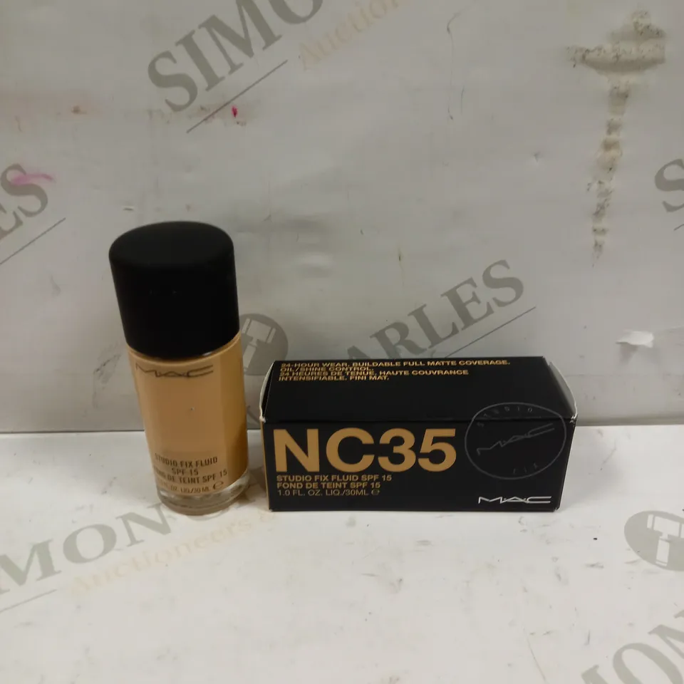 MAC STUDIO FIX FLUID SPF15 FOUNDATION - NC35 30ML
