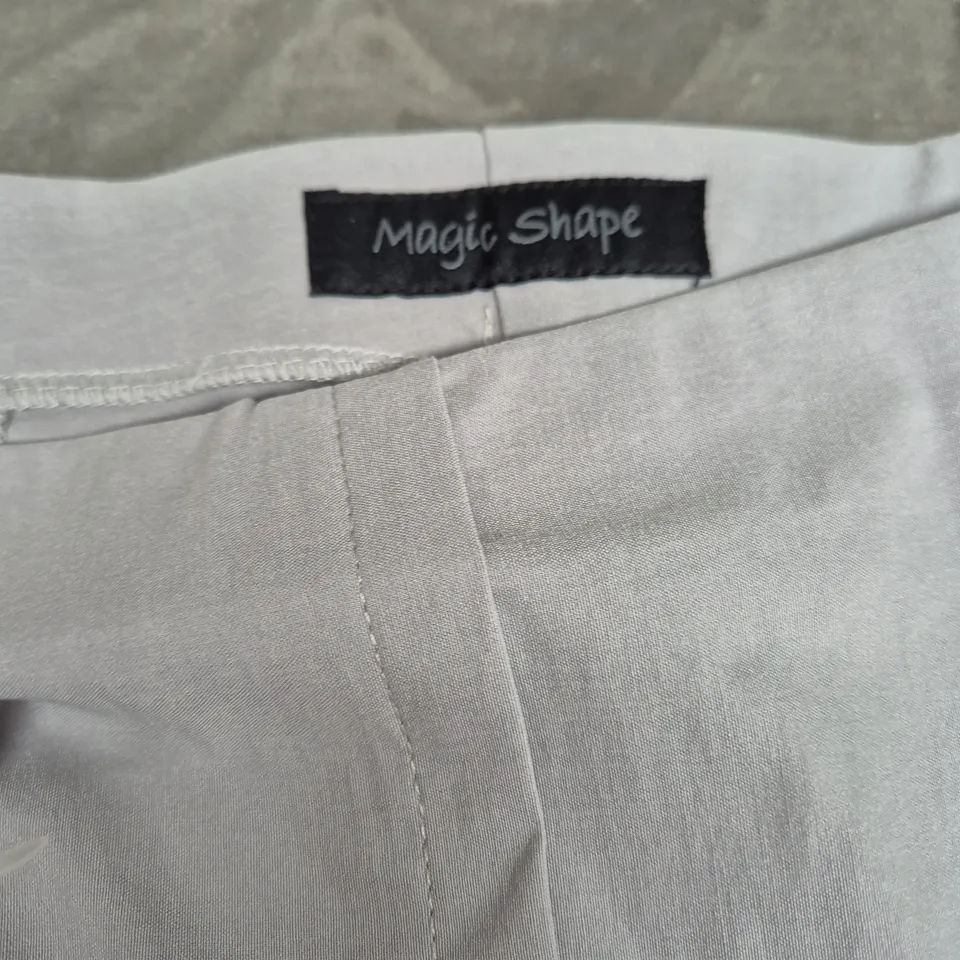 ANNA MONTANA ANGELIKA SLIM FIT TROUSERS – MAGIC SHAPE, LIGHT SILVER, EU 44