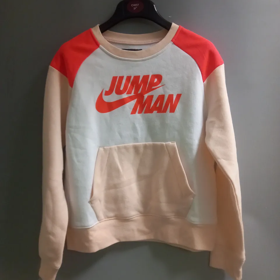 JORDAN JUMP NIKE TOP AGE 12-13 PINK MULTI