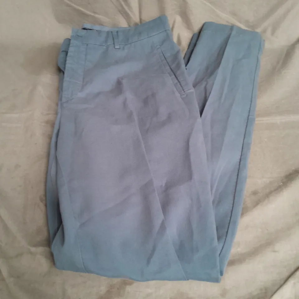 HACKETT TRICOTINE TROUSER IN MARINE BLUE SIZE 34R