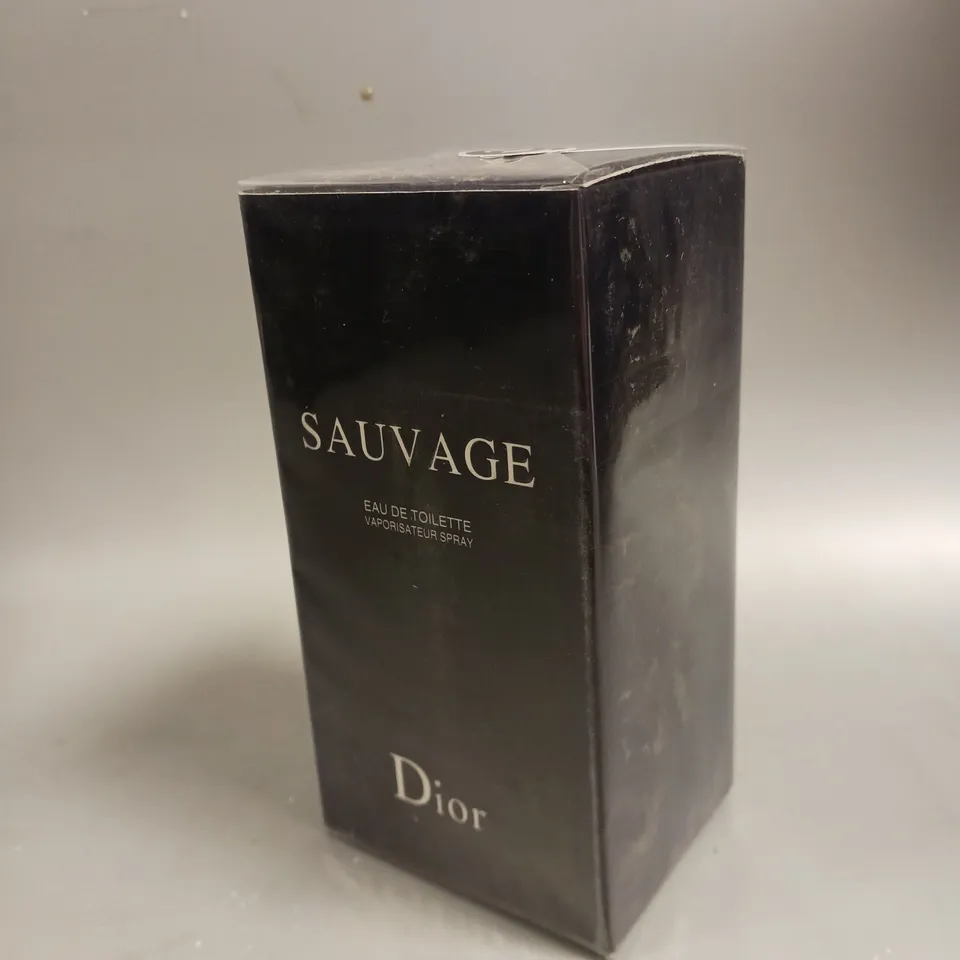 BOXED AND SEALED DIOR SAUVAGE EAU DE TOILETTE SPRAY 100ML 