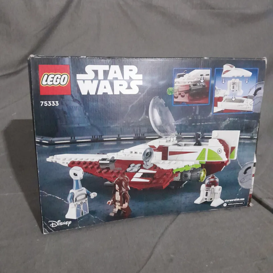 BOXED LEGO STAR WARS OBI-WAN KENOBI'S STARFIGHTER 75333