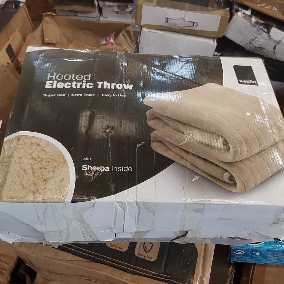 BOXED KEPLIN ELECTRIC HEATED THROW