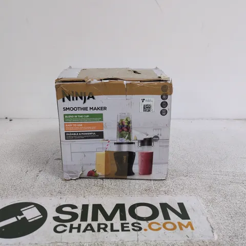 NINJA SMOOTHIE MAKER BOXED WITH INSTRUCTIONS