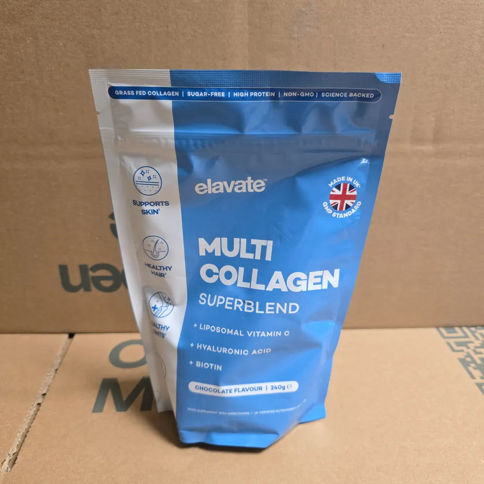 ELAVATE MULTI COLLAGEN SUPERBLEND CHOCOLATE FLAVOUR (240G)