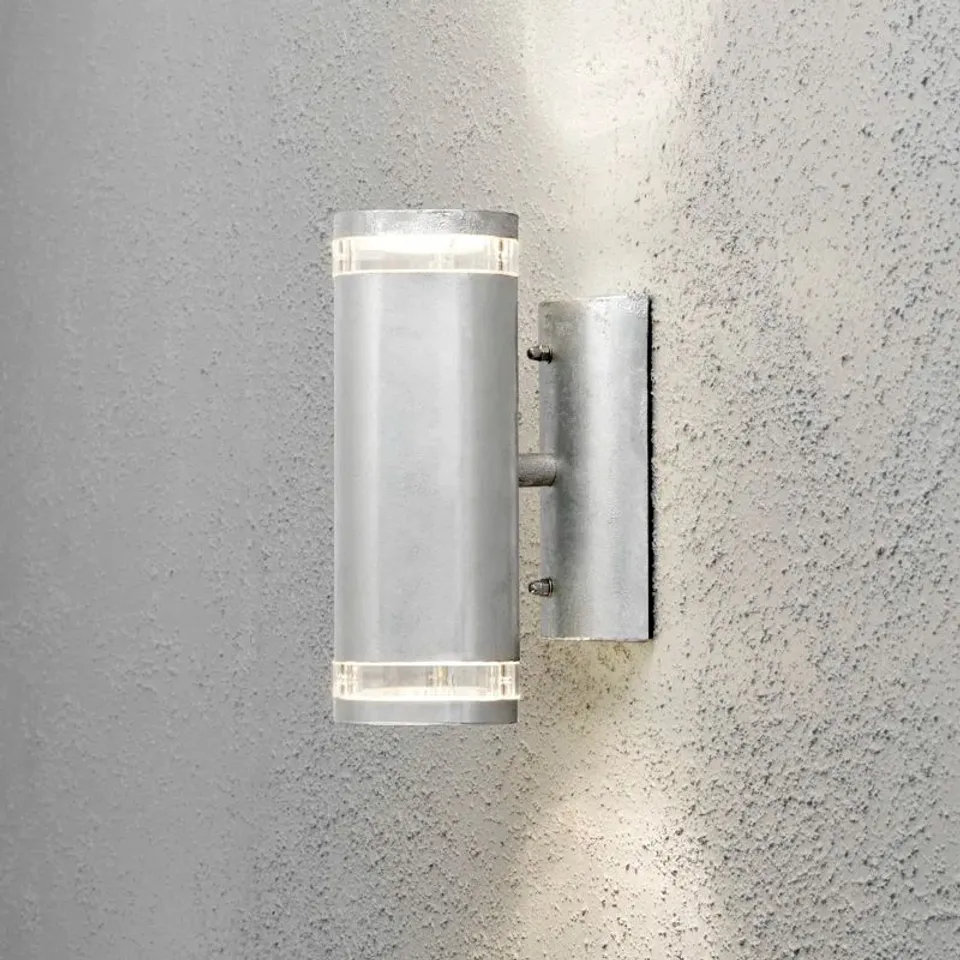 BOXED MODENA 2-BULB 23.5CM H OUTDOOR ARMED SCONCE