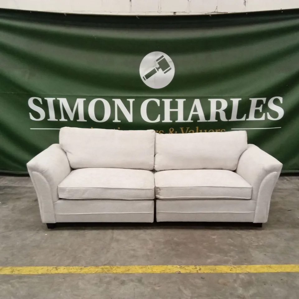 DURY CHUNKY WEAVE 4 SEATER STANDARD BACK SOFA RRP £679