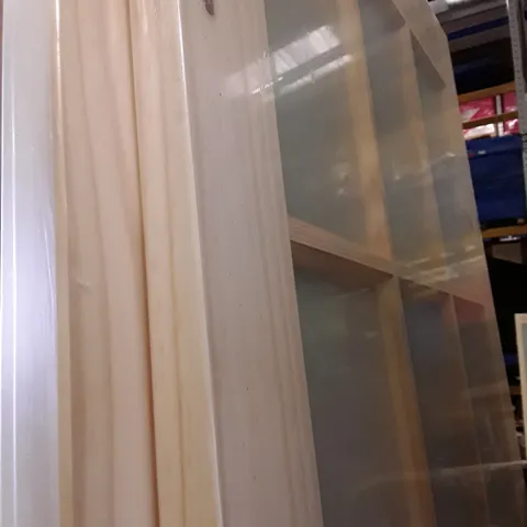 15 LITE KNOTTY PINE15 OBSUR  GLAZED INTERNAL DOOR 2032 × 838MM