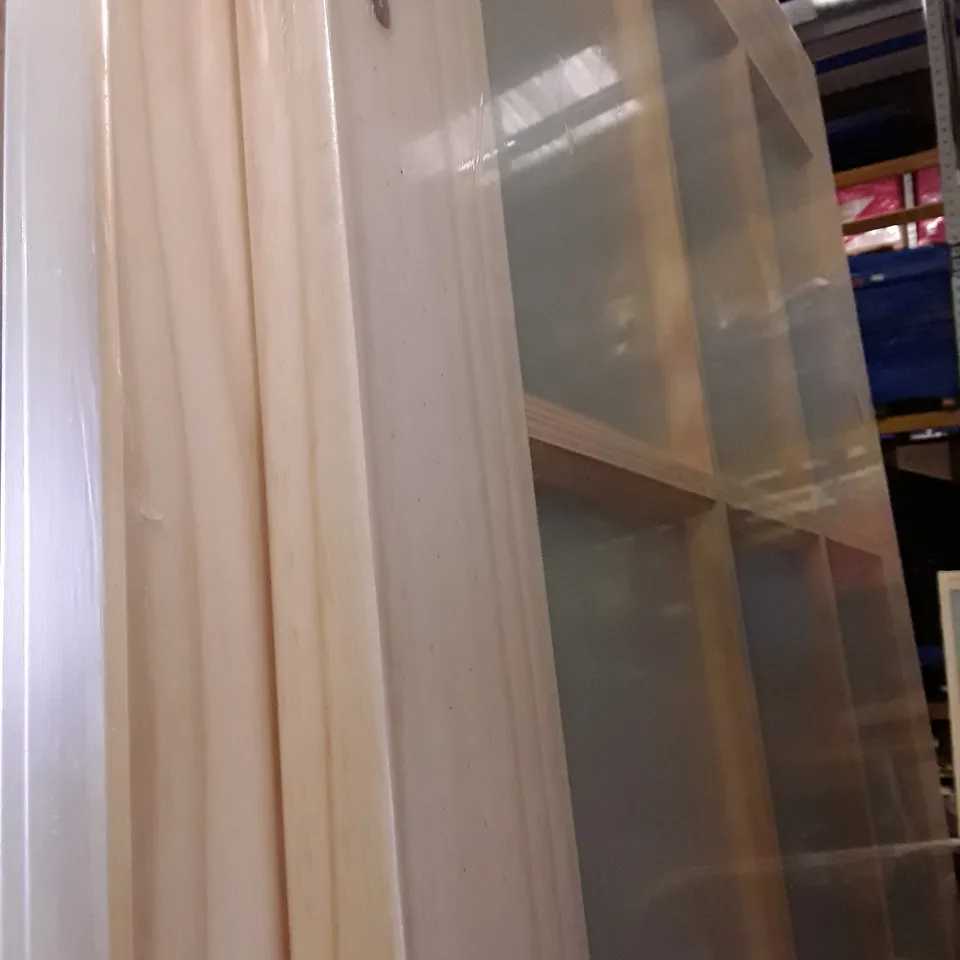15 LITE KNOTTY PINE15 OBSUR  GLAZED INTERNAL DOOR 2032 × 838MM
