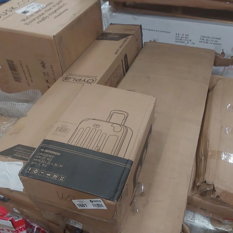 PALLET CONTAINING A LARGE QUANTITY OF ASSORTED FURNITURE PARTS ECT