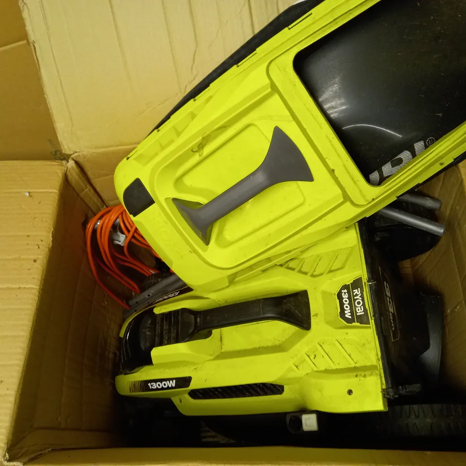 RYOBI 1300W ELECTRIC CORDED LAWNMOWER