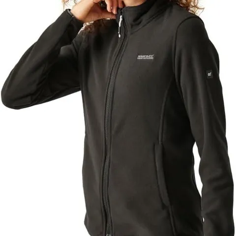 BRAND NEW REGATTA CLEMANCE IV WOMENS FLEECE IN BLACK - 18