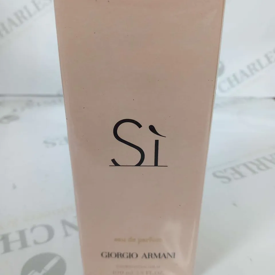 BOXED AND SEALED GIORGIO ARMANI SI EAU DE PARFUM 100ML