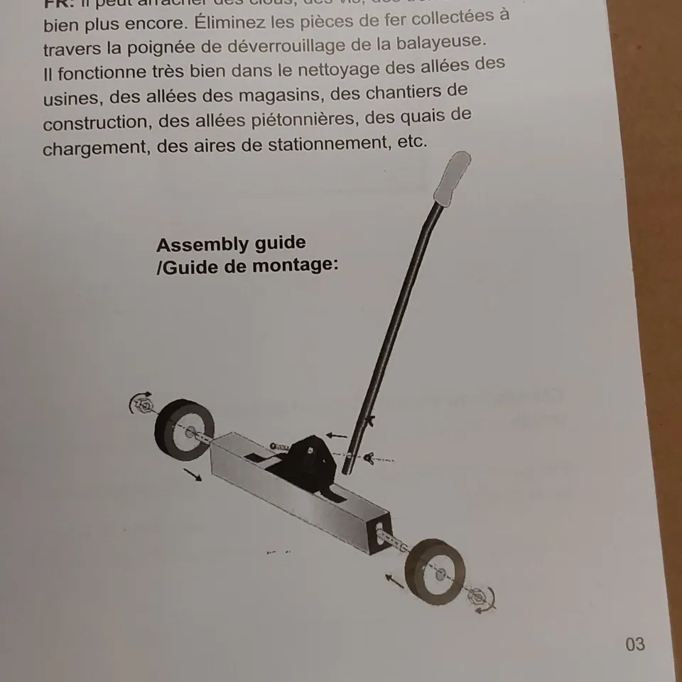 BOXED MAGNETIC SWEEPER