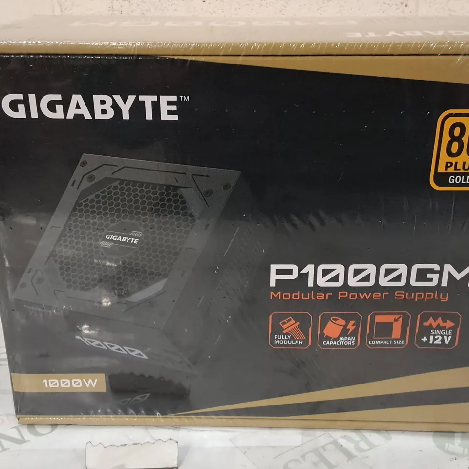 SEALED GIGABYTE P1000GM MODULAR POWER SUPPLY