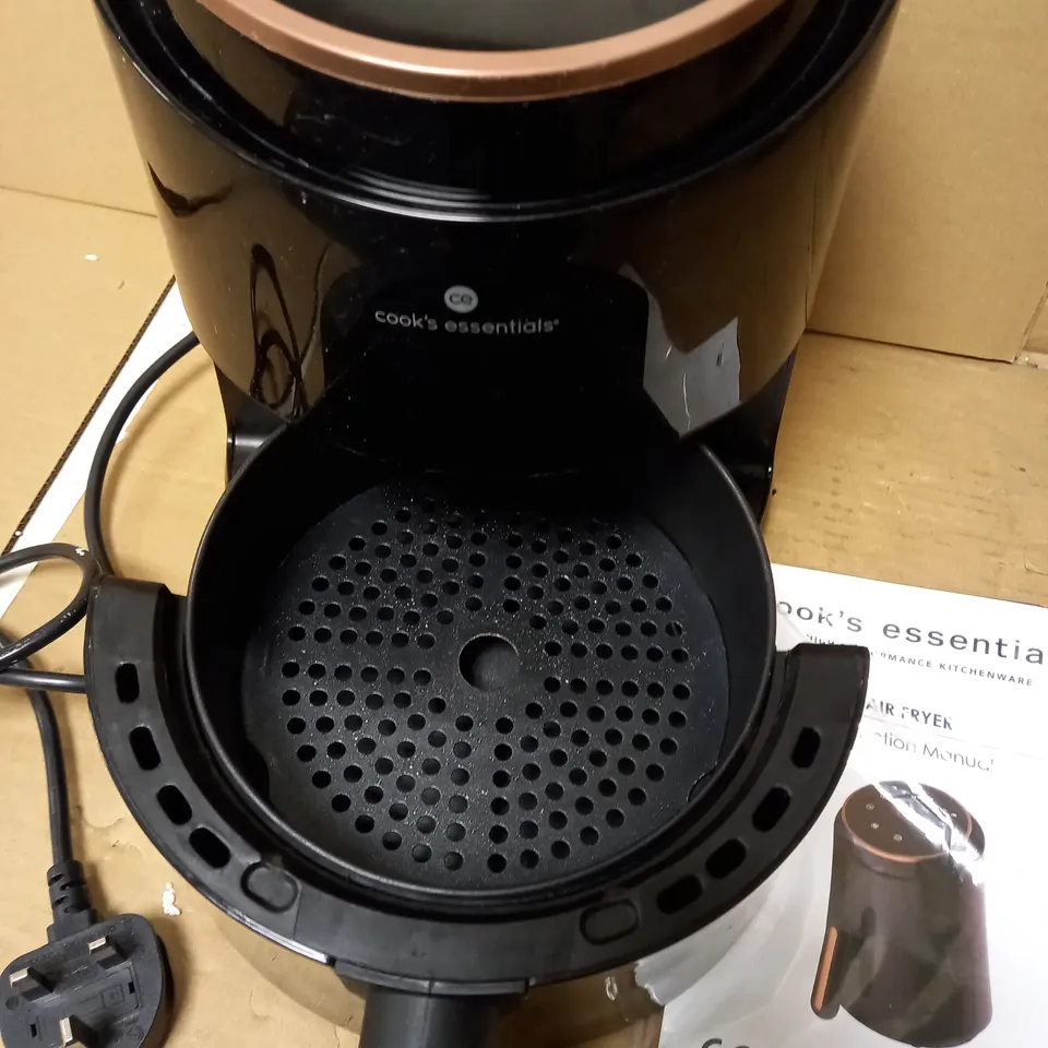 COOK'S ESSENTIALS COMPACT TOUCH SCREEN DIGITAL AIR FRYER