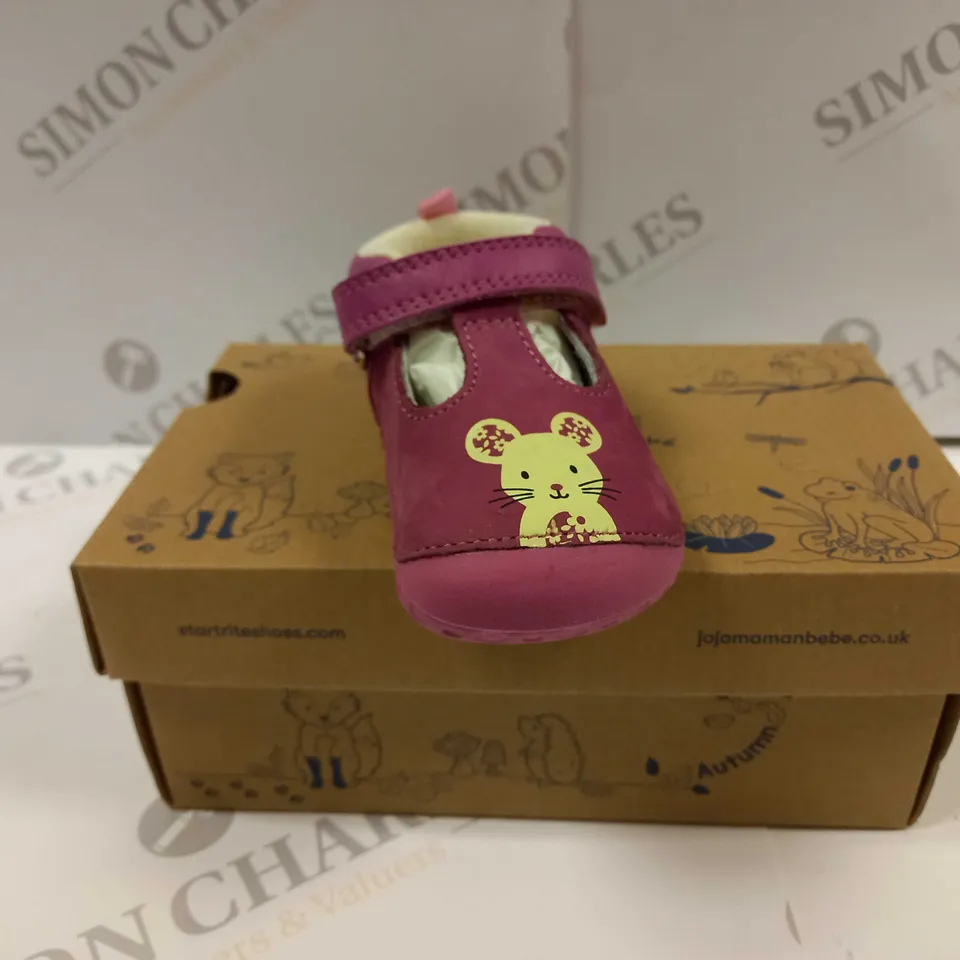 BOXED PAIR OF START RITE JOJO MAMAN BEBE INFANT SHOES 