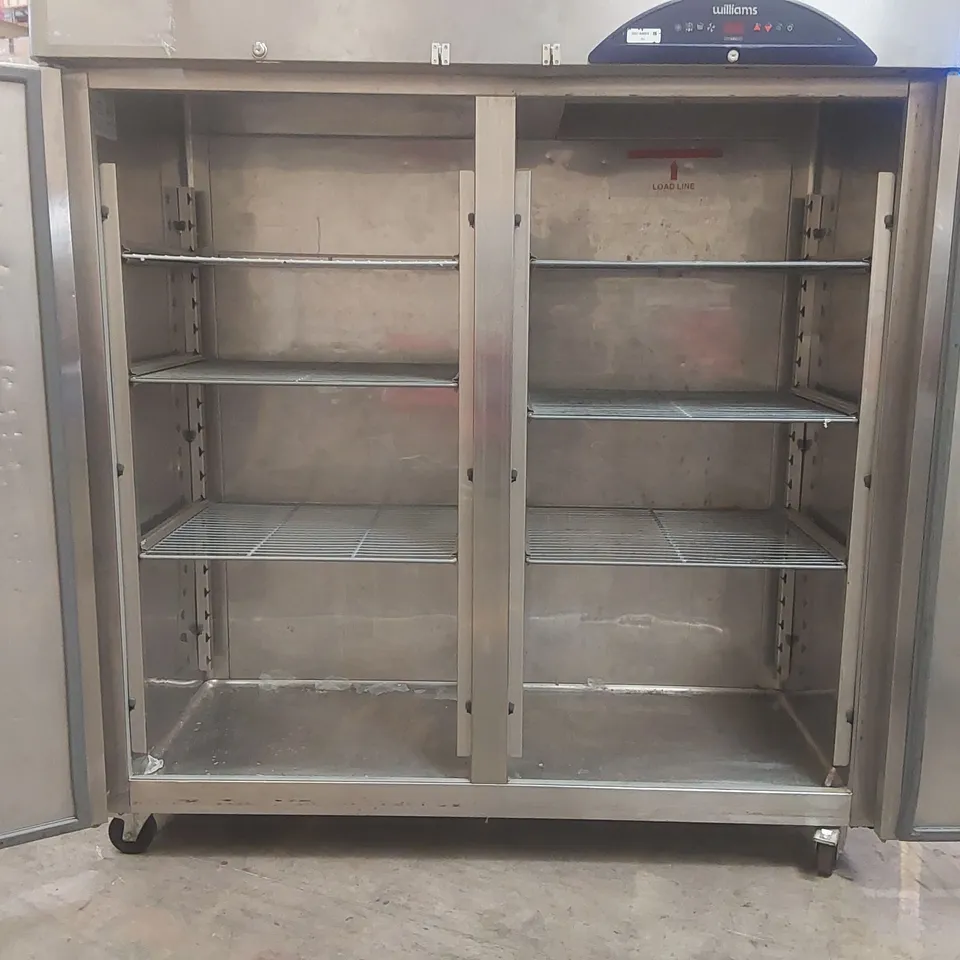 WILLIAMS HS2SS SAPPHIRE 2000 DOUBLE DOOR FRIDGE