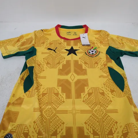 GHANA HOME FOOTBALL TOP SIZE XL