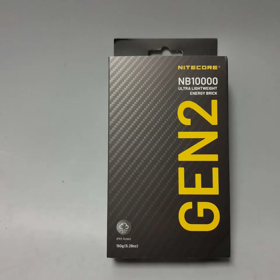 BOXED AND SEALED NITECORE GEN2 NB10000 ULTRA LIGHTWEIGHT ENERGY BRICK