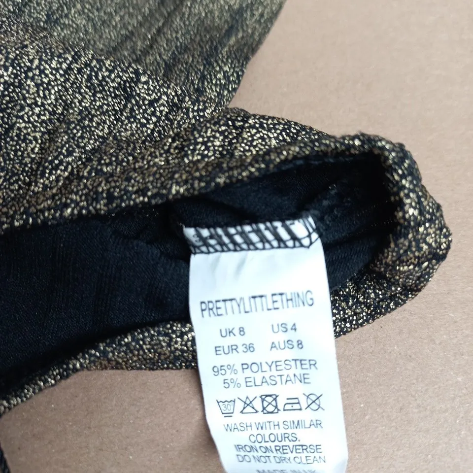 PRETTY LITTLE THING EMBELLISHED HALTERNECK  BODYSUIT