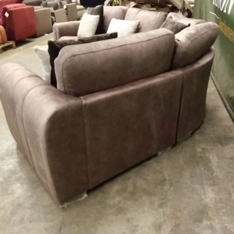 AMARA RIGHT HAND DOUBLE ARM CORNER GROUP SOFA RRP £2249
