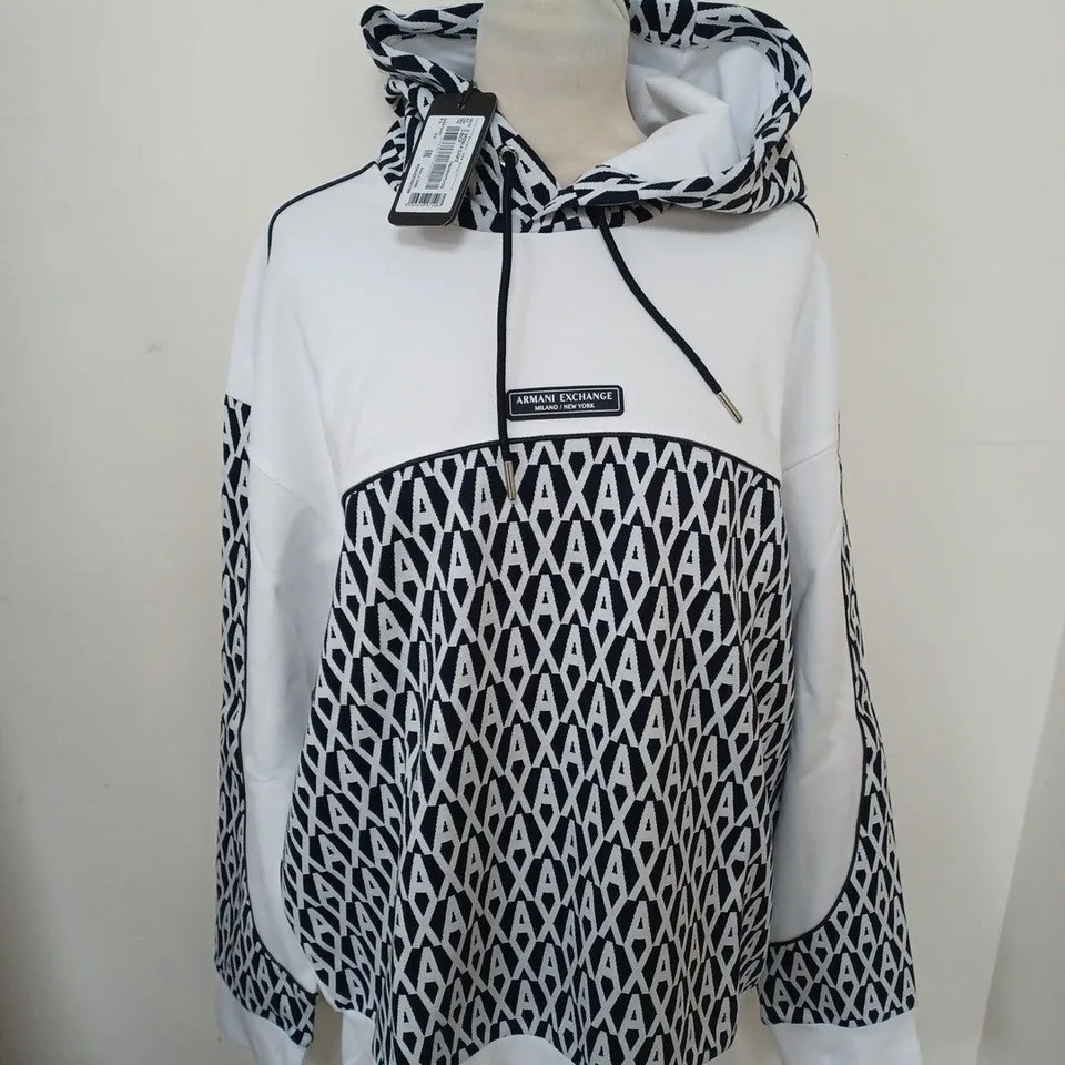 ARMANI EXCHANGE HOODIE SIZE L